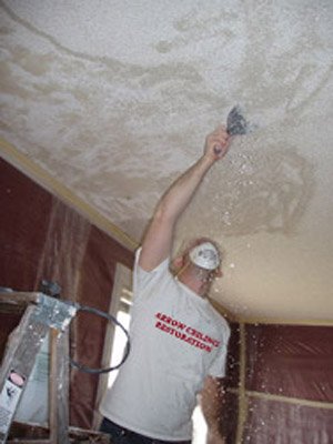 Your Tampa Florida Ceiling Contractor Preparing the Surface